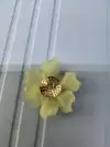 A wide range of yellow crystal flower fashion accessories and accessories are available for mixing and matching. Creative accessories and accessories are carefully selected in various styles Specification image